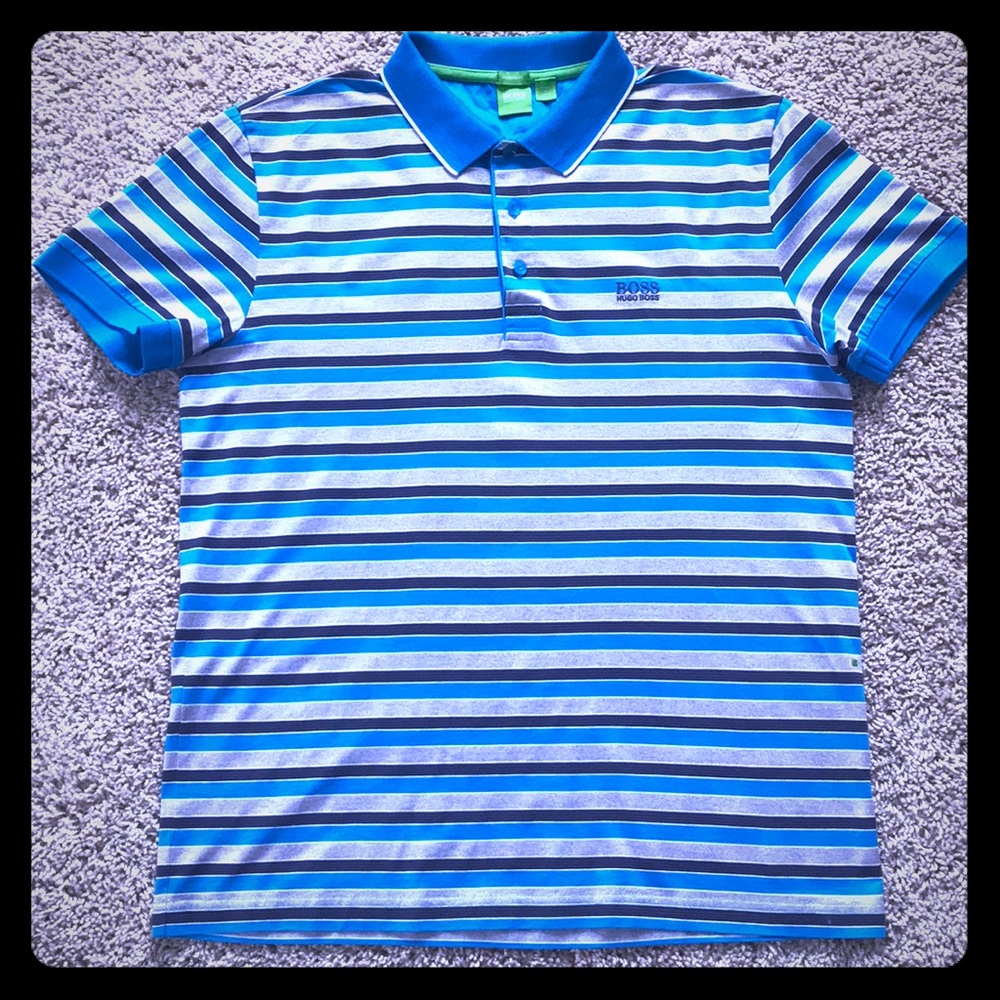 Hugo Boss Men’s Large Polo Shirt. Modern Fit